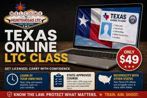Texas Online LTC Class for $49 – Learn at your own pace and get licensed to carry in Texas